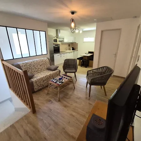 Apartamento Georges De Didonne Bois Rosé Meublé De Tourisme 3 étoiles Climatisé 3 Pièces Proche Avec Jardin Et Wifi *